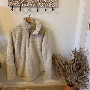 Abercrombie & Fitch Sherpa pullover